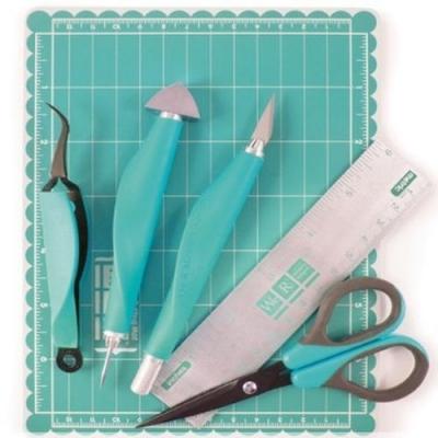 Schneidematte We R Memory Keepers mini tool kit & magnetic mat Mini Tool Kit & Magnet Matte